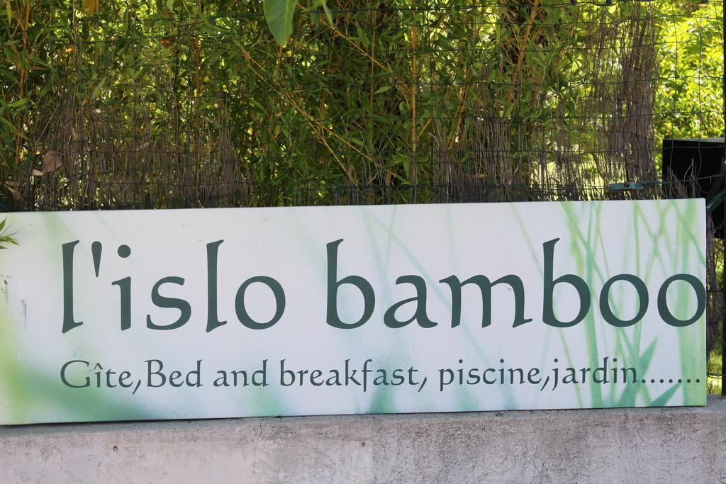 Ferienwohnung L'Islo Bamboo Saumane-de-Vaucluse Exterior foto